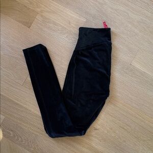 Spanx Velvet Black Leggings